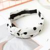 Fashion Bowknot Polka Dot Women's Cloth Hairband Headband Hair Accessories