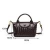 Hot-selling New Hand-woven Longxiang Bag Shoulder Dumpling Bag Commuter Light Luxury Handbag
