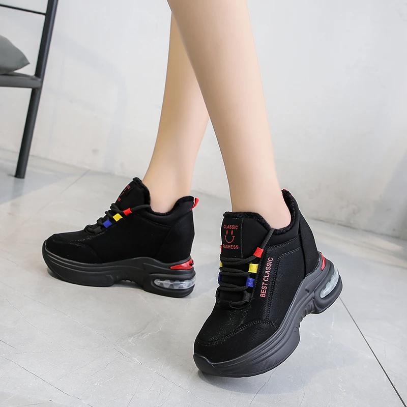 Модные женские вулканизированные туфли с толстой подошвой 2024 года — фото 6