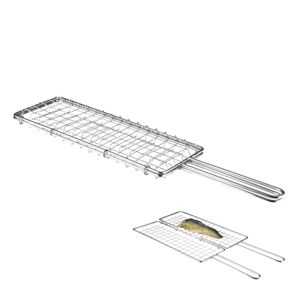 

AS ONE MT18-8 Easy-to-Use Grilling Net, Made in Japan