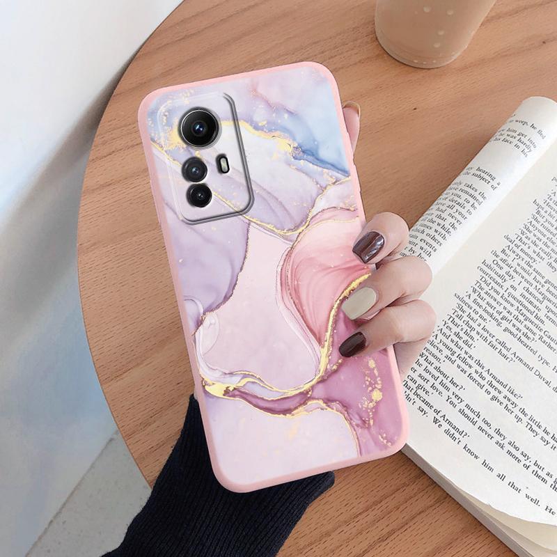Cover For Redmi Note 12S Phone Case Fashion Vintage Leopard Painted Shell Soft Silicone Funda For Redmi Note12S Capa 6.43" Bags