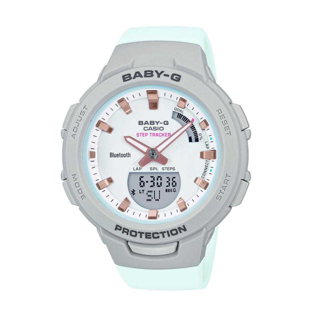 

[Casio] Babygie Watch FOR SPORTS Pedometer Equipped with Bluetooth BSA-B100MC-8AJF Women s