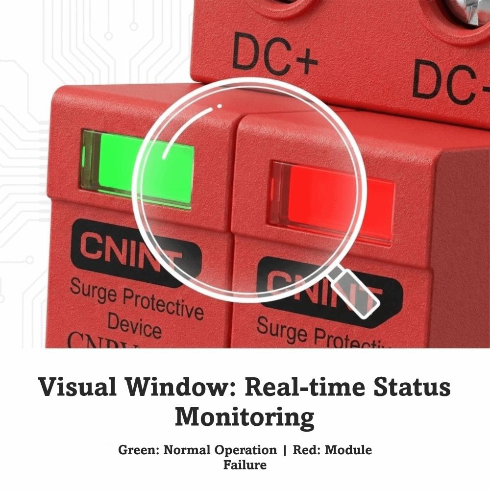 DIN Rail Surge Protective Device PV System Surge Protector DC Low-voltage Arrester Solar PV
