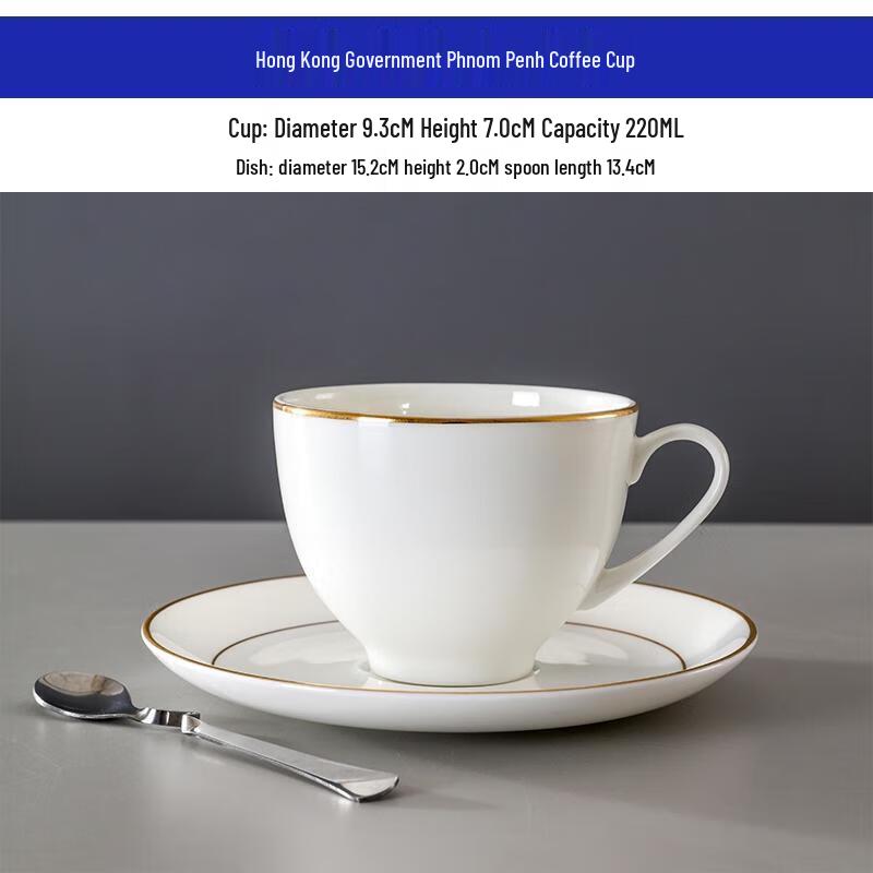 HANDUNYOU Simple Glass Coffee Cup with Spoon