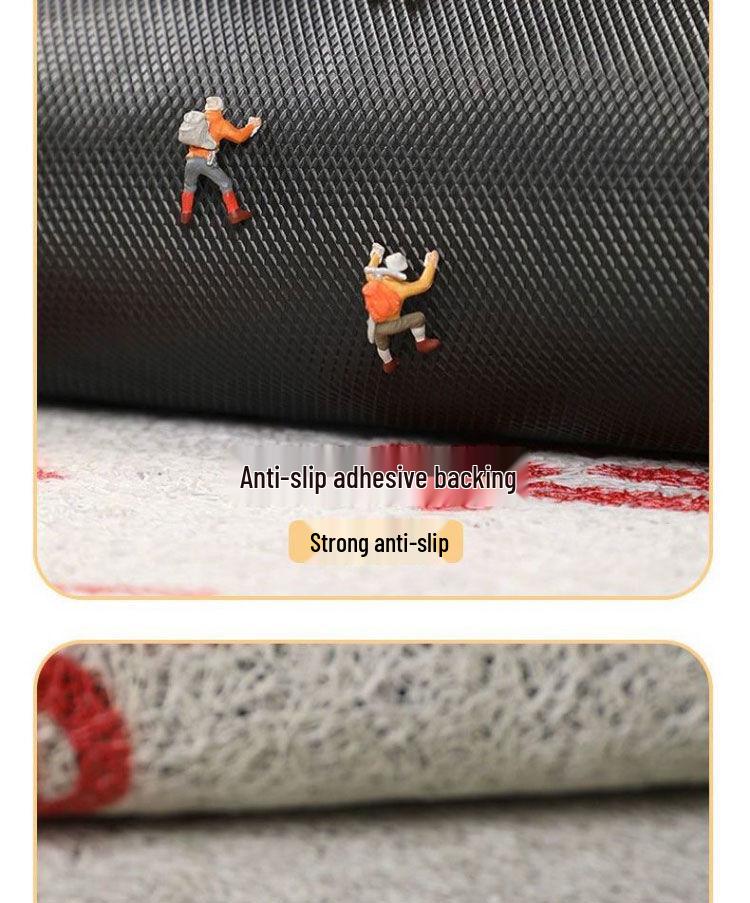 Universal Cartoon Car Interior Foot Mats - Scratch & Wear Resistant Set