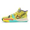 Nike Kyrie 7 GS 1 World 1 People Kids Sneakers Yellow Yellow-Strike Green-Abyss CT4080-700