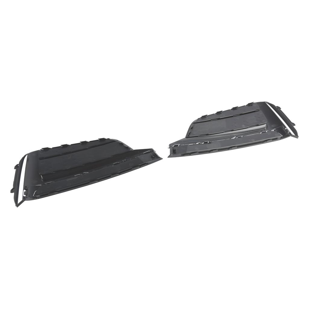 2PCS Front Bumper Fog Light Grille Cover Trim 8W6807682FRU6 8W6807681FRU6 Fit A5 S-Line S5 2018-2019