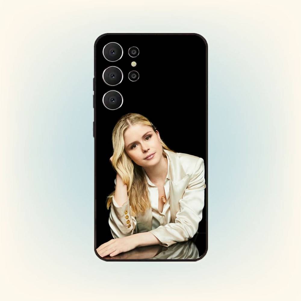 E-Erin Moriarty Phone Case For Samsung S26,S25,S24,S21,S22,S23,S30,Ultra,S20,FE,Lite,10,9,Black Cover