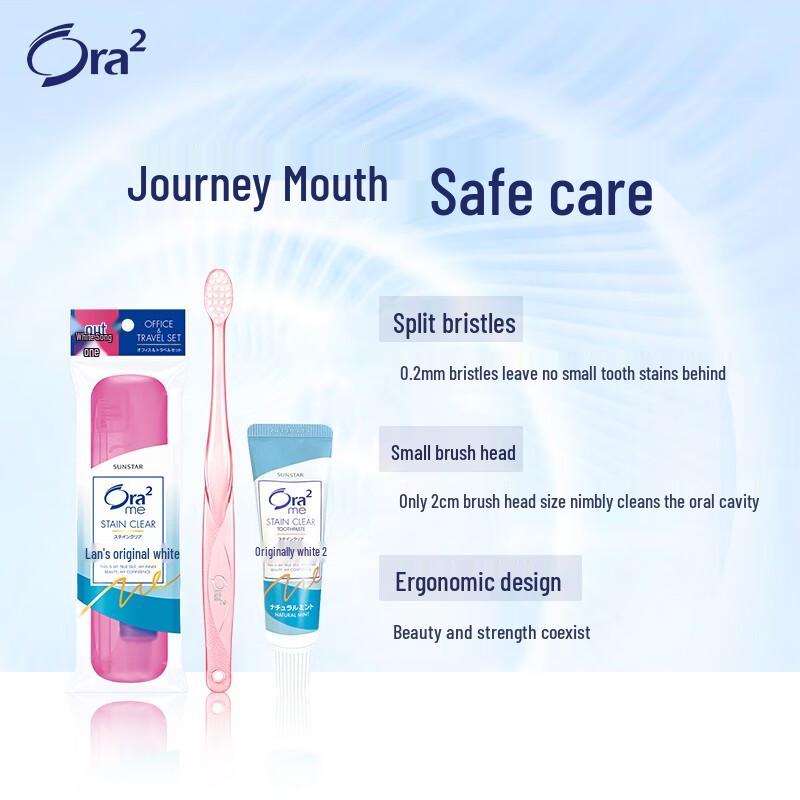 Ora2 Travel Dental Care Kit Twin Pack