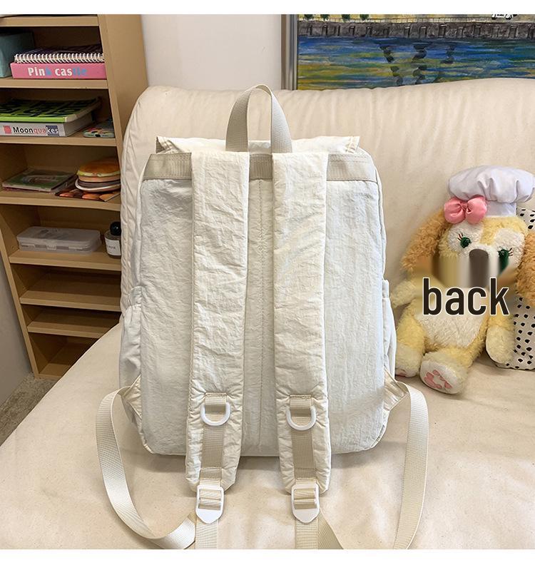 Women's Trendy Japanese Style Multi-Pocket College Backpack - Large Capacity Casual Fashion