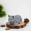 Unique Cat Statue Realistic Art Figurines Ornaments Garden Decoration Animal Figurines  Home Decor