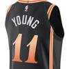 Nike Basketball Jerseys Men's Black Moderate Straight Fit DQ0185-010