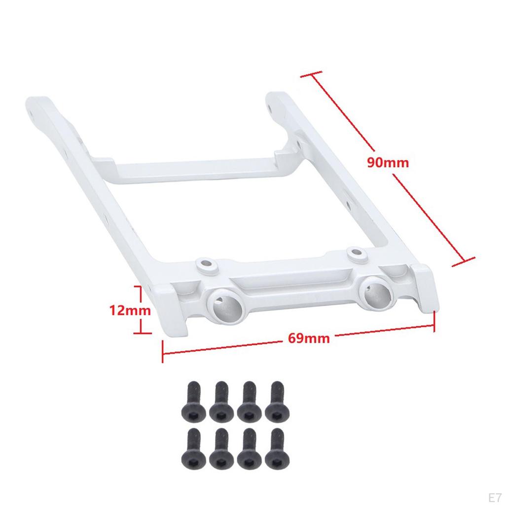 1/12 RC Car Front Bumpers with Screws Accessory Easy to Install Replacement Upgrade Parts for MN86
