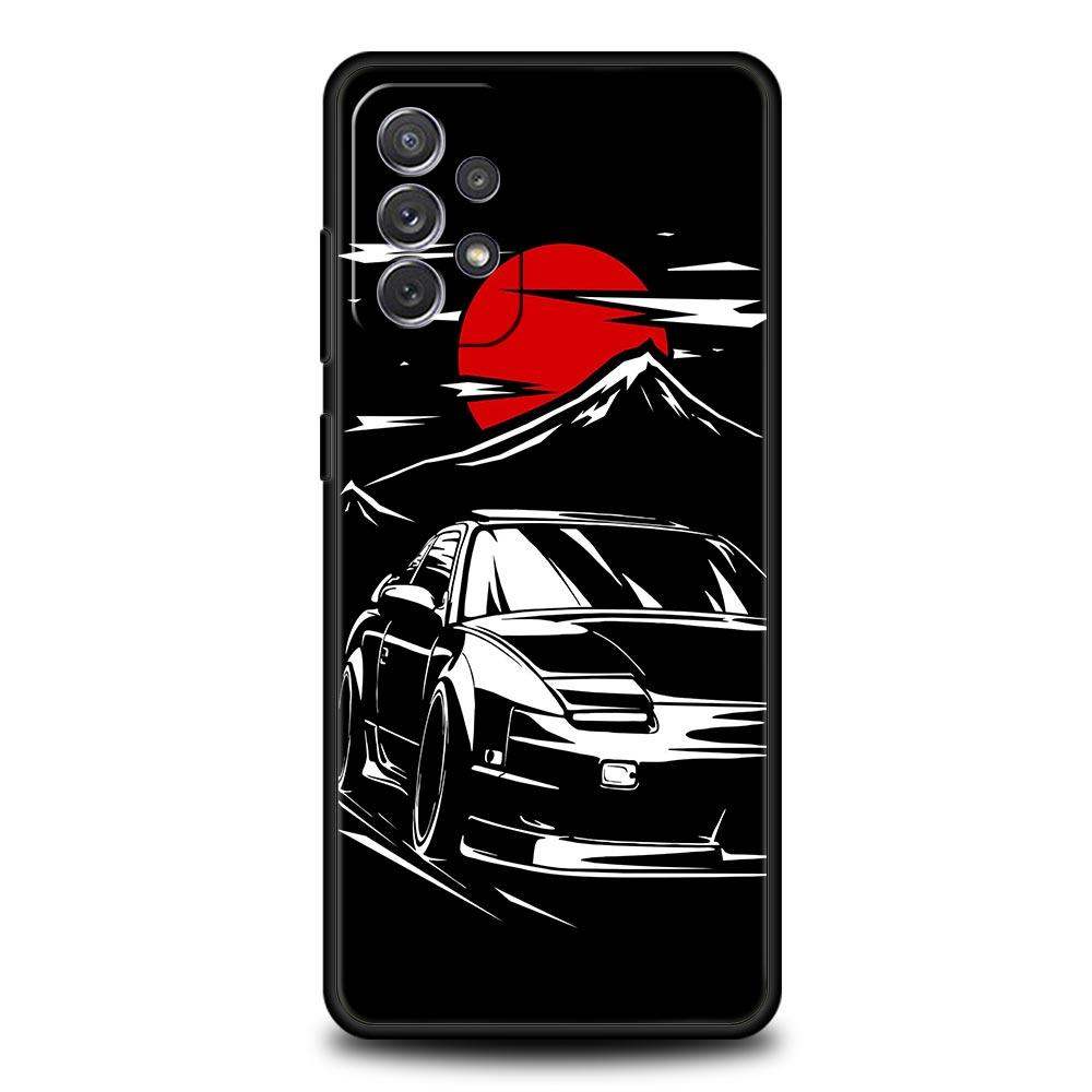 

Japan JDM Sports Cars Male Men Phone Case for Samsung A51 A71 A21S A12 A11 A31 A52 A41 A32 A01 A23 A33 A53 A73 A03S A13 5G Cover Samsung A12