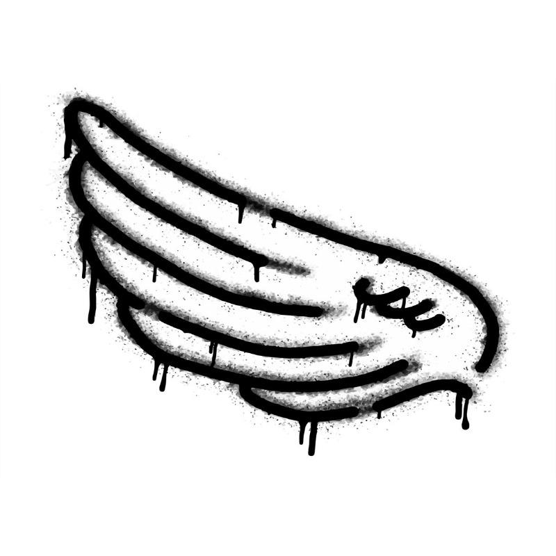 Graffitti Street Art Black White Minimalism Posters and Prints Canvas Printing Wall Picture for Living Room Home Decoration