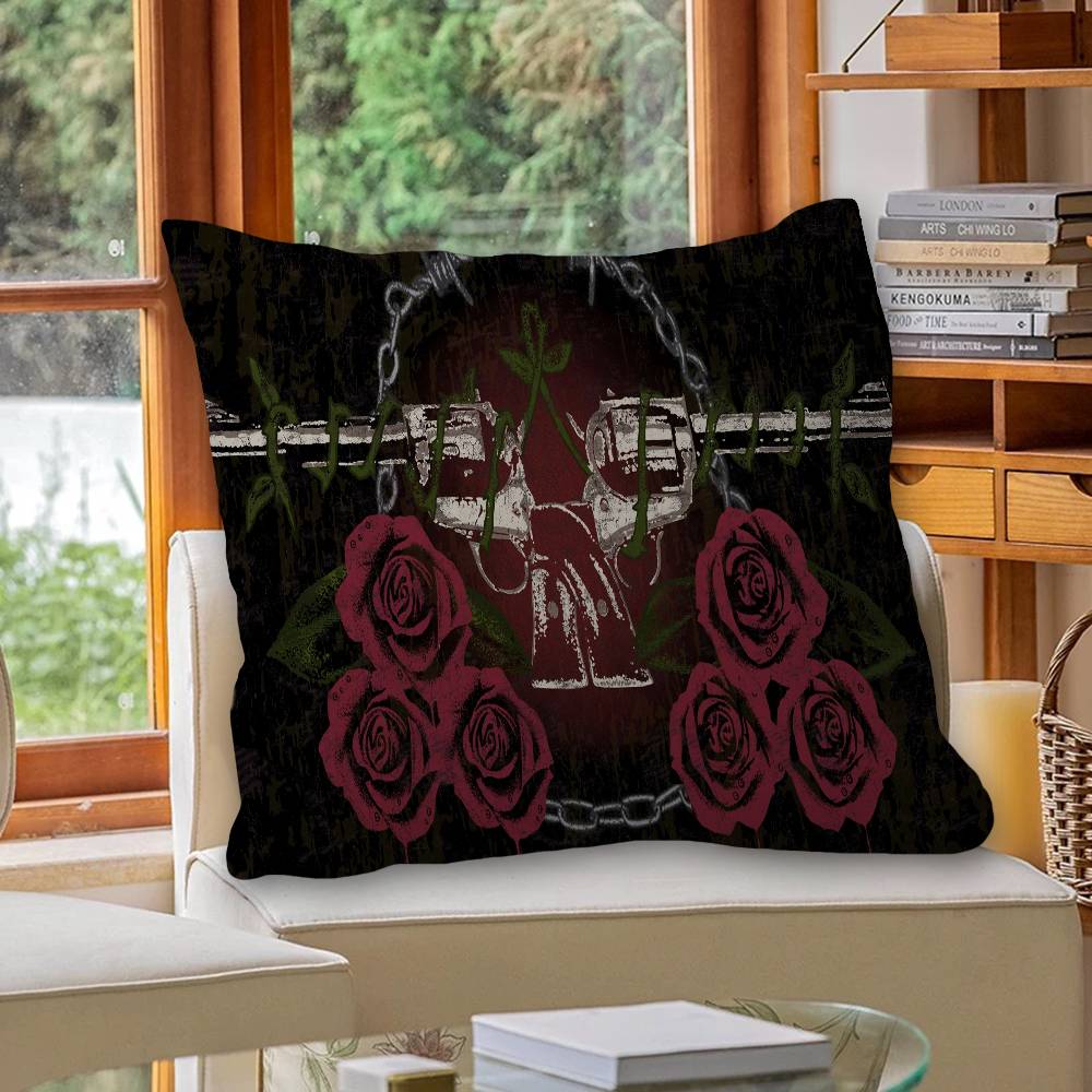 Cool Band G-Guns N-N R-Roses Rock Personalized Pillow Dust Cover Bedroom Kids Decoration Pillowcase Birthday Children Gift