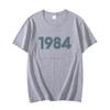 Unisexs Vintage Short Sleeve Tshirt Cotton Tshirt Fun 39  39 Birthday Gift 1984 Graphic Tshirt Summer Oneck Tshirt