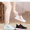 Feizhi Women's Sports Shoes, Women's Knitted Flat Bottom Casual Mesh Shoes, Student Casual Shoes