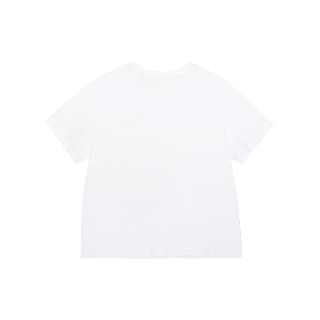 Nike T Shirts Men's White Crew Neck Moderate Straight Fit BQ3672-100