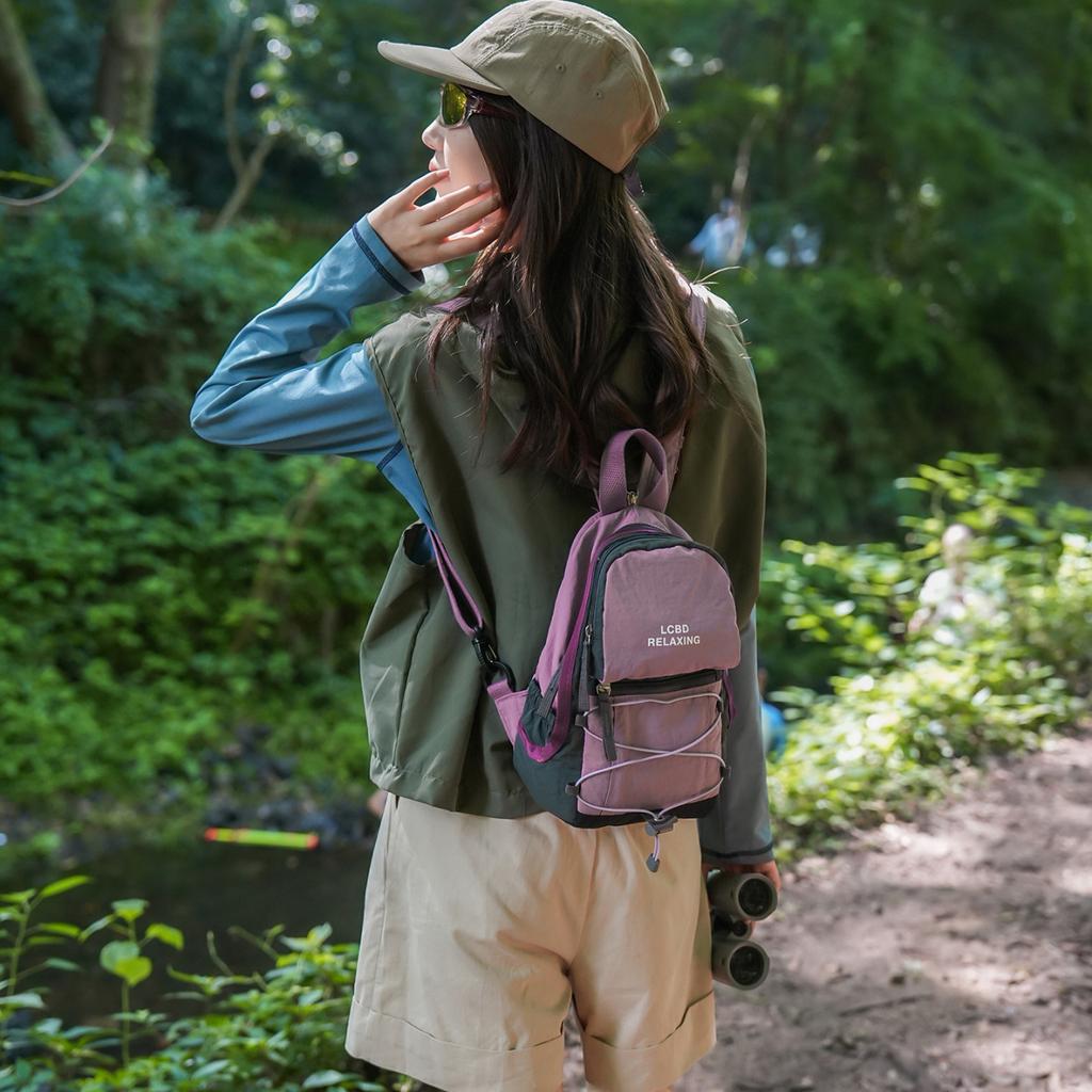Schoolbag Breast Bag Outdoor Backpack Women's Travel Lightweight Mountaineering Bag Lightweight Travel Waterproof Hiking Backpack School Bag