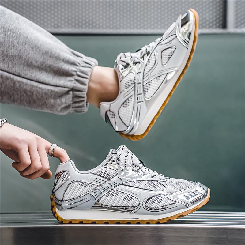 Youth Adult Fashion Trend Mesh Men's Shoes Retro Outdoor Leisure Sports Shoes Running Shoes