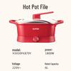 SUPOR 6L High Power Electric Hot Pot with Divider CN plug (adapter included)