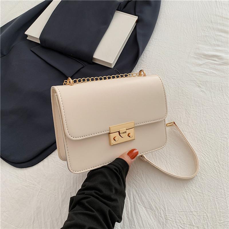 Tasche Damen 2024 neue Mode Retro Damentasche Nischendesign Kette kleine quadratische Tasche Damen Schulter Umhängetasche