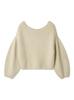 Snidel Knit Pullover SWNT251023IVRF Fur-Like