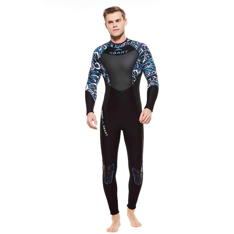 3mm Full Body Wetsuit Diving Surfing Snorkeling UV Protection Thermal Warm Long Sleeve Unisex Adult