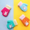 Full Finger Gloves Cute Toddler Children Baby Infant Thickened Knitted Gloves Cartoon Gloves Baby Mittens Warm Mittens