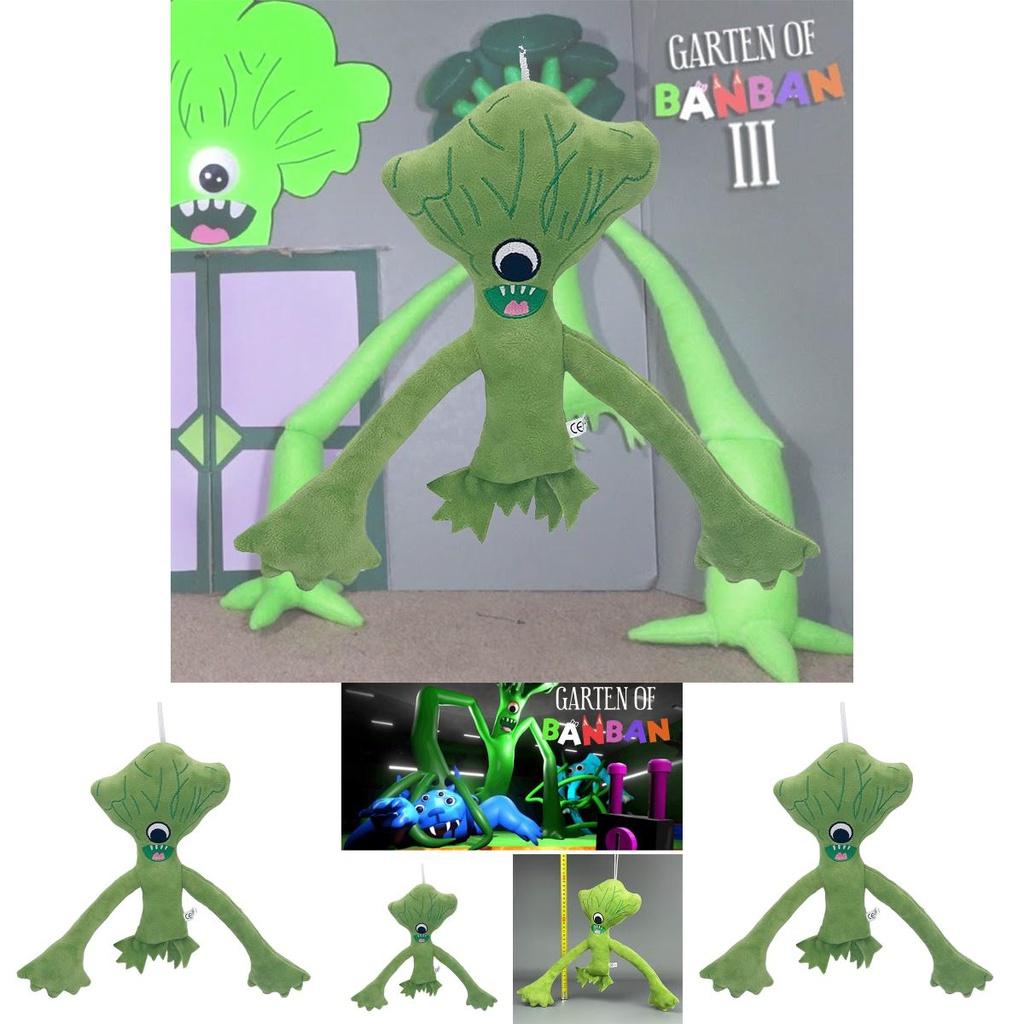 Garten Of Banban Green Cauliflower Plush Toy For Kids 22cm Tall