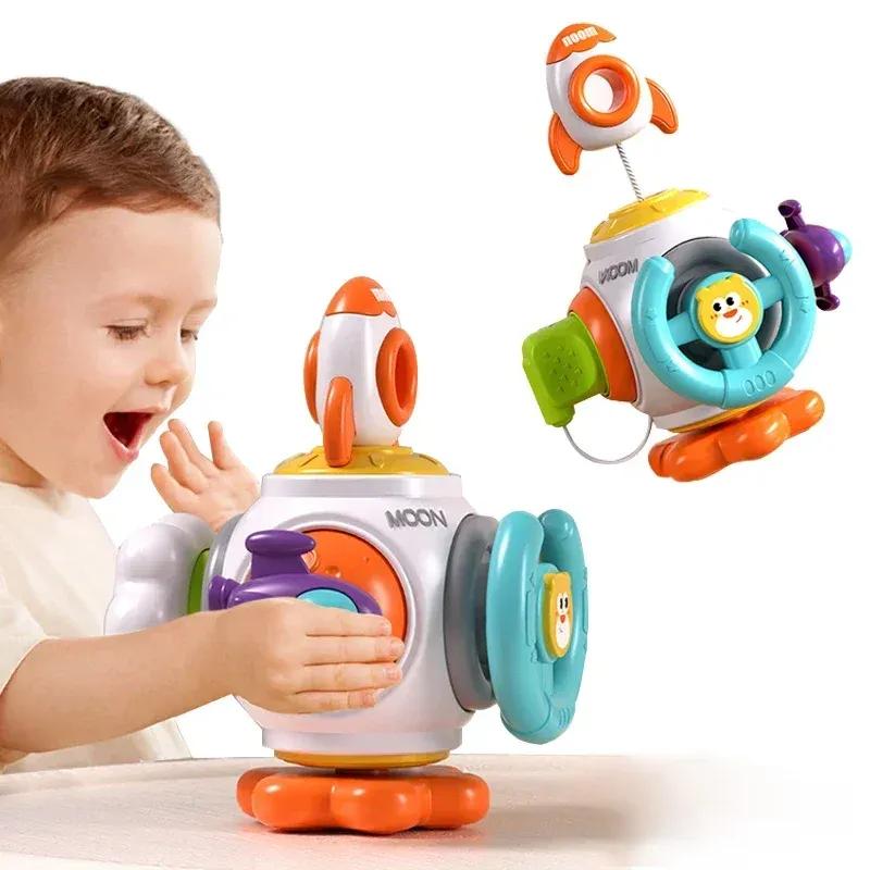 Montessori Toy Educational Learning Busy Cube Hand-on Ability Training Lock Box Fine Motor Skill Development Cube Toy for Kids