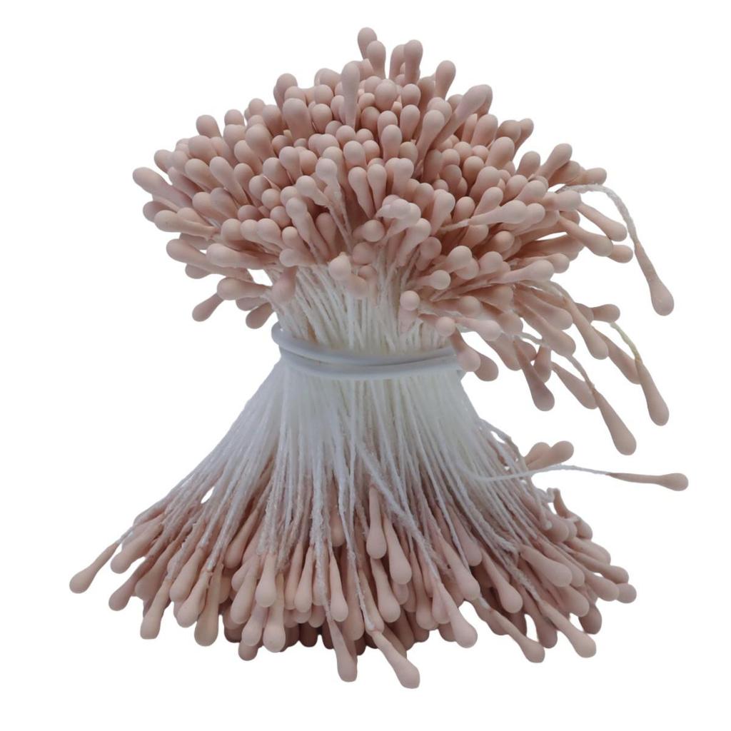 2mm 390 Root Matte Heart Flower Simulation, Eco-Friendly Rose Lily Stamen