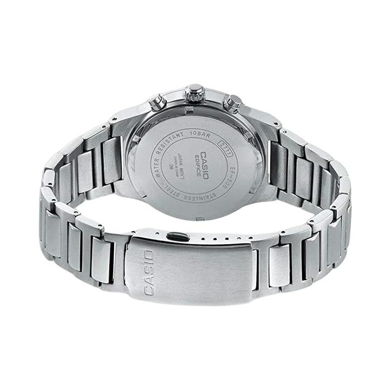 Casio watch series - disc 100 meters waterproof, quartz movement, stainless steel strap, Japanese and Korean watch, same style EFR-500D&SHE-5019D-1A