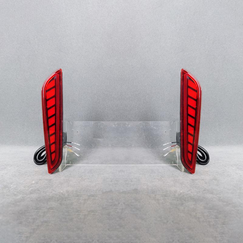 Sequential LED Turn Signals & Rear Fog Lights for 2020-2024 Toyota RAV4 Bumper Reflectors