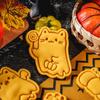 Halloween Kitten Cookie Mold Cartoon Ghost Pumpkin Cat Fondant Cutting Mold Novice DIY Baking Tool