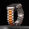 Titanium Bracelet For Apple Watch Ultra 2 49mm 45mm 44mm 42mm Mens Business Band For iWatch Series 9 6 5 4 Se 7 8 Metal Bracelet