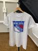 Vintage 1990 New York Rangers NHL Athletic Jersey T-Shirt Size M Color Gray Unisex T-Shirt