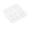 10 Pcs Plastic False Eyelash Glue Gasket Eyelash Extension Holder Adhesive Pallet