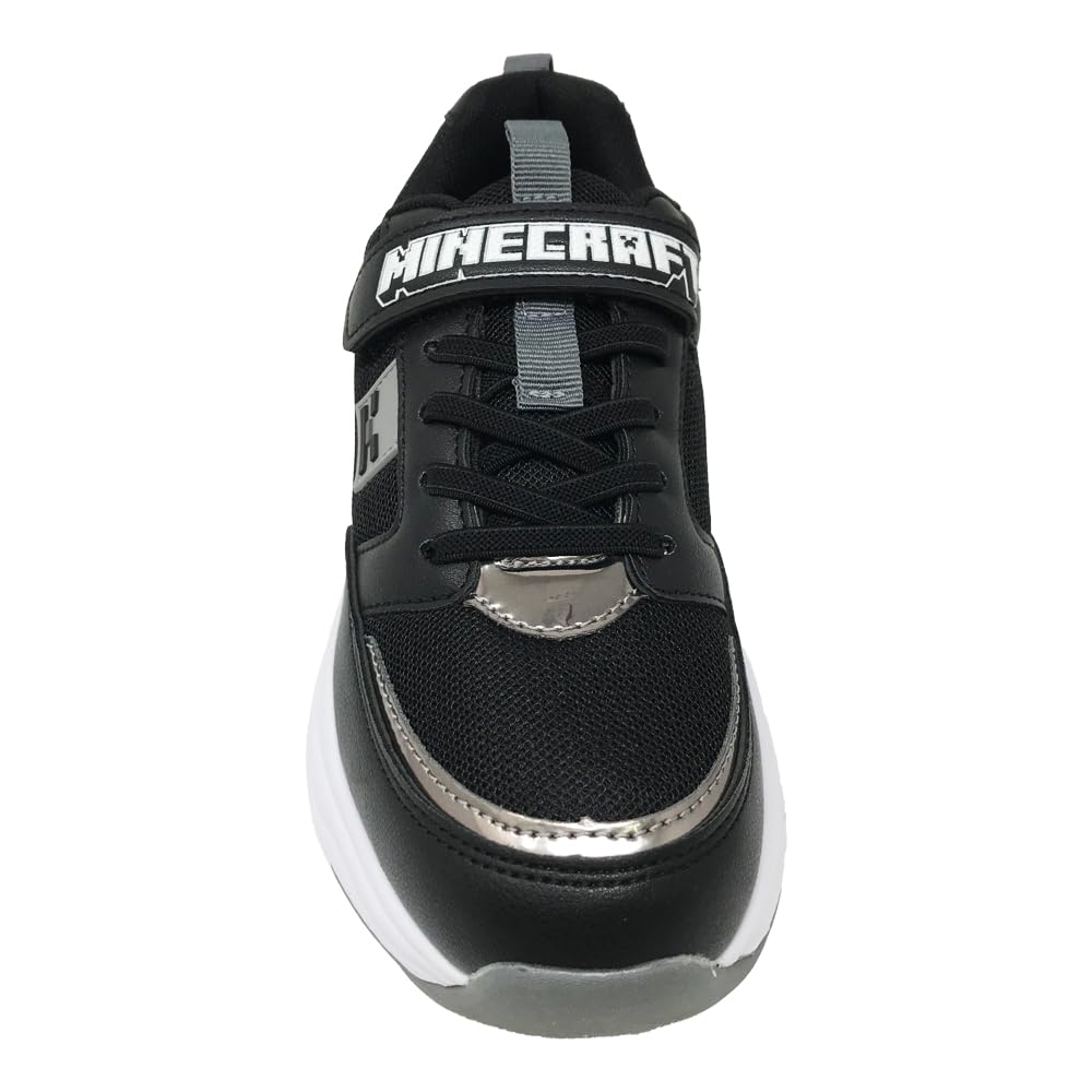 Minecraft Kids' Creeper Skeleton Enderman Sneakers (Black, 19.0 cm) 1X3M18H