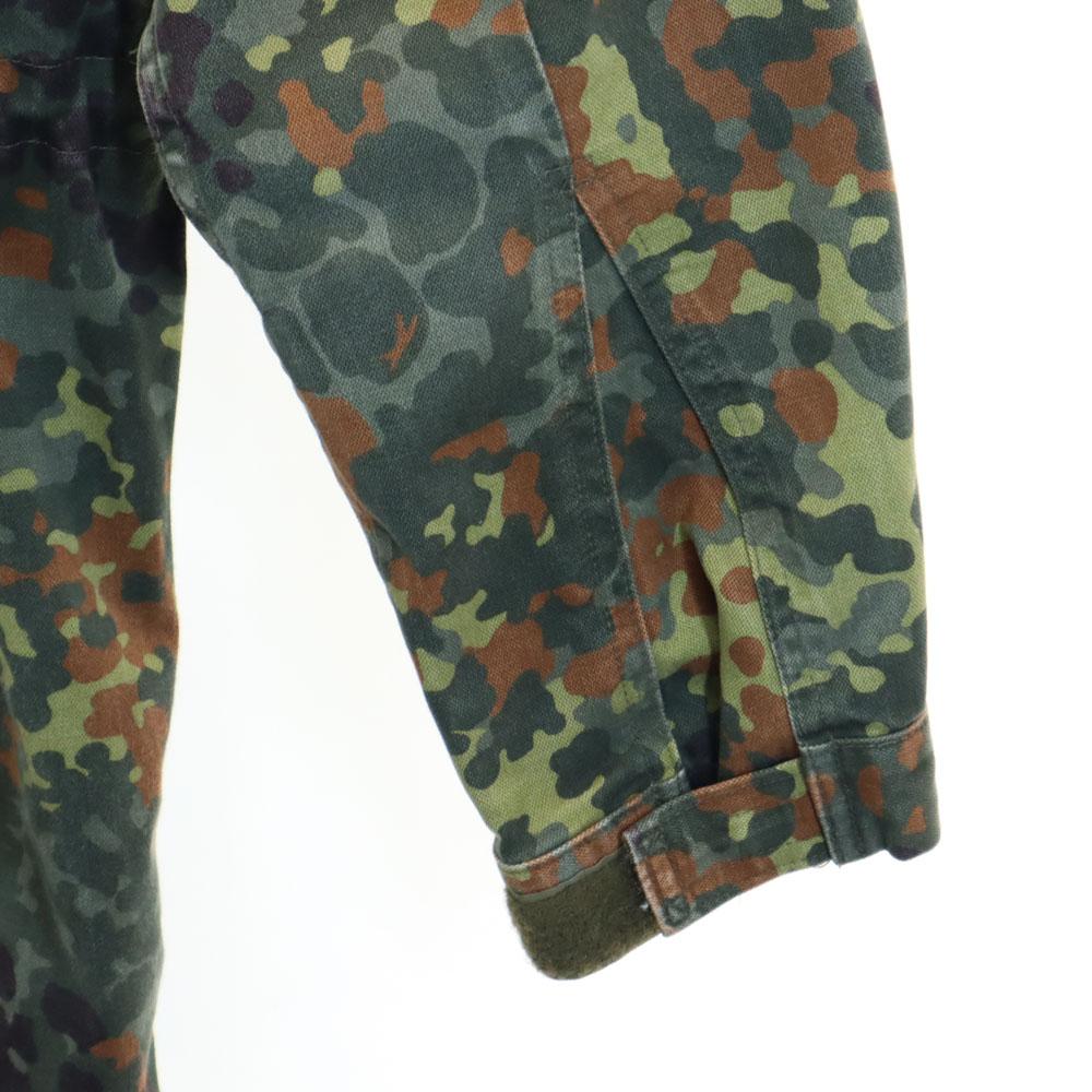 GERMAN MILITARY 90s euro military flector camo Military jacket Hoodie Men's Used