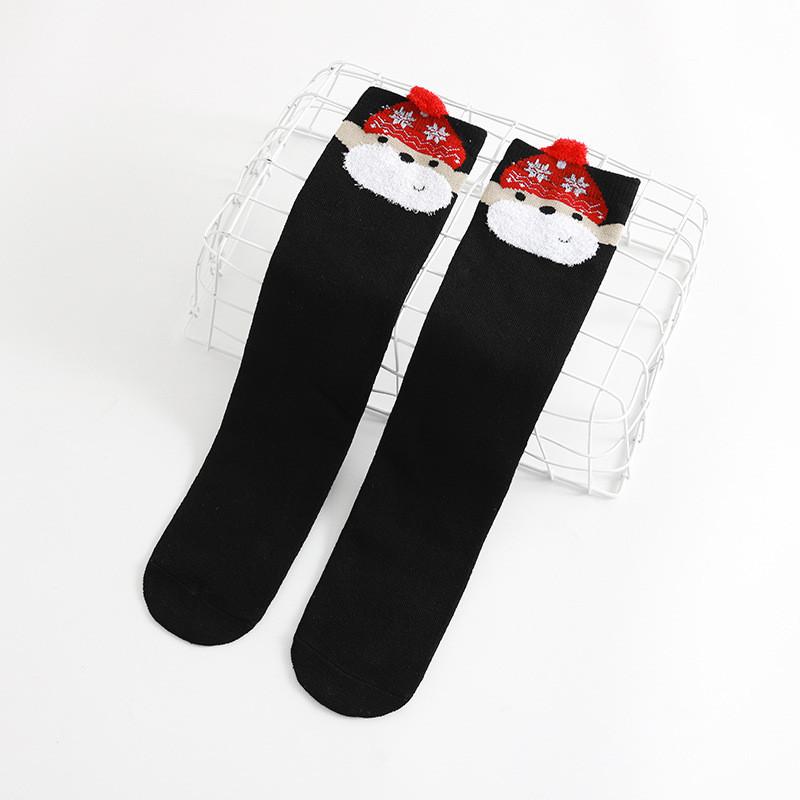 

Children Rabbit Horse Animal Long Socks Red Christmas Kids Girls Princess New Year Autumn Winter Warm Leg Protection Socks 40cm