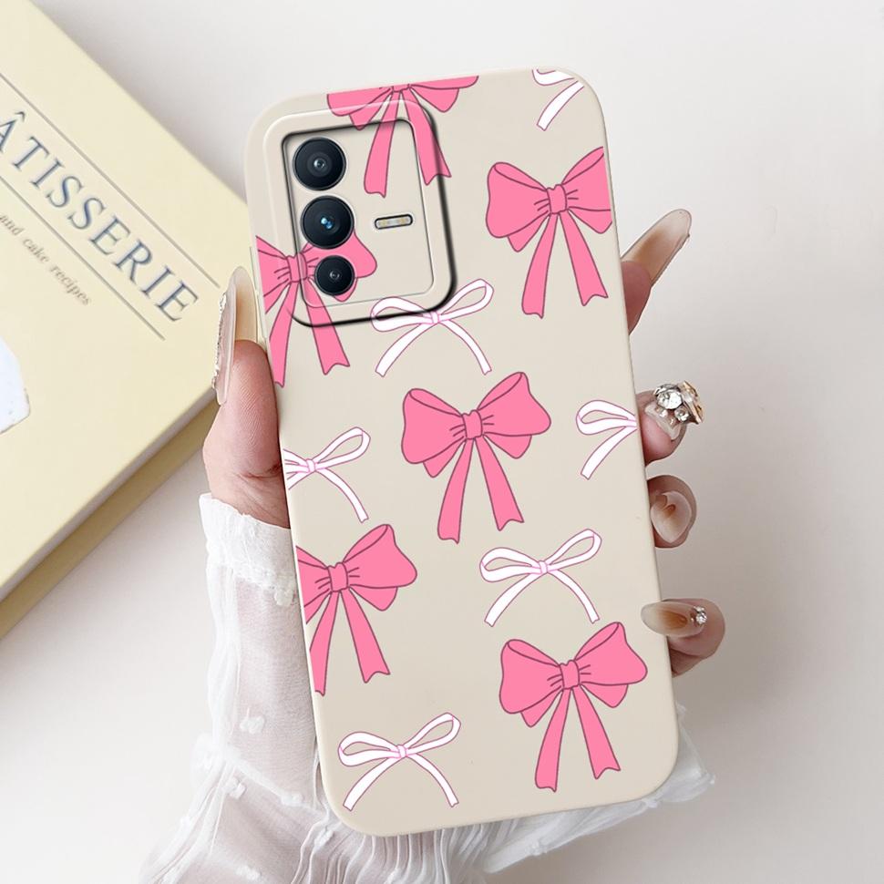 Fashion Panda Cover For Vivo V23 5G Case V2130 V2303 Soft Silicone TPU Fundas Phone Cases For Vivo V 23 V23 5G Back Cover Bumper