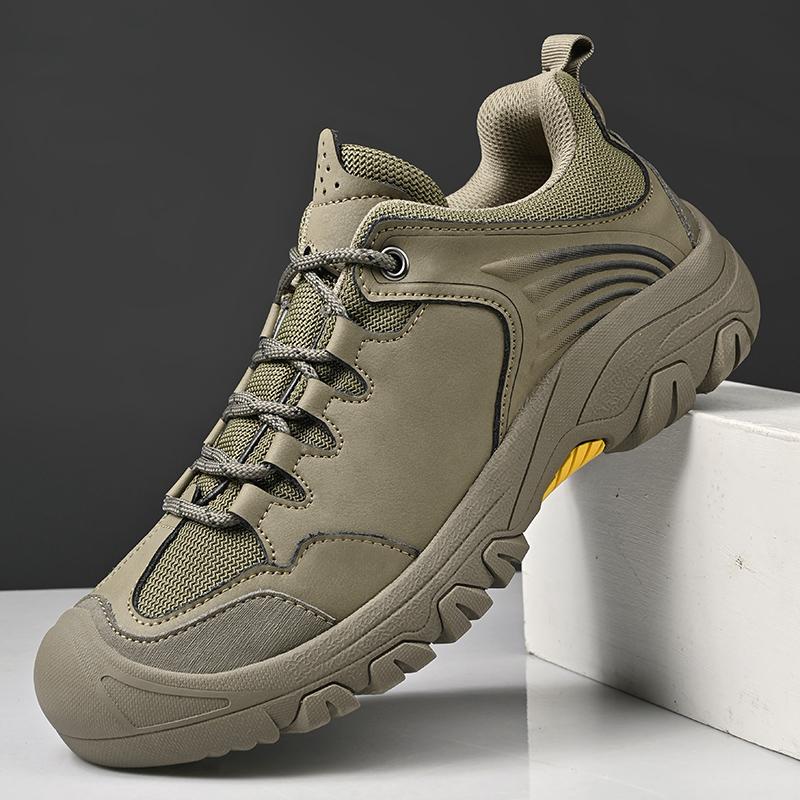 

Men s Hiking Boots Outdoor Casual Sneakers 46 сірий
