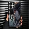 Albedo O-Overlords Anime Plating Phone Case For Samsung Galaxy S24 S25 FE S26 Edge S23 Ultra S22 S21 Plus S20 Anti-Fall Airabag
