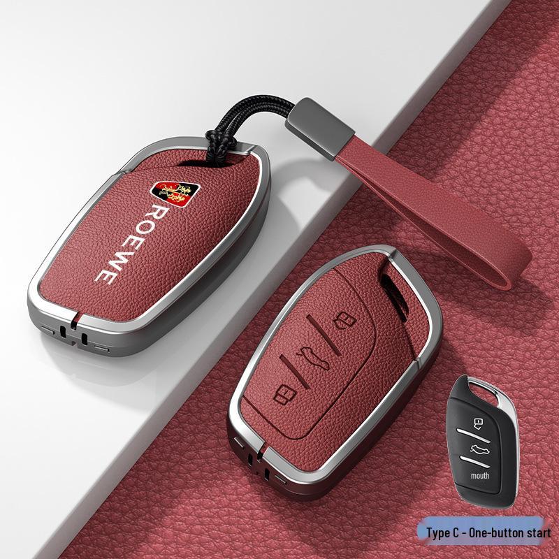 Fit for Roewe RX5 16-20, i6, RX8, RX3, EI5 Metal Key Cover