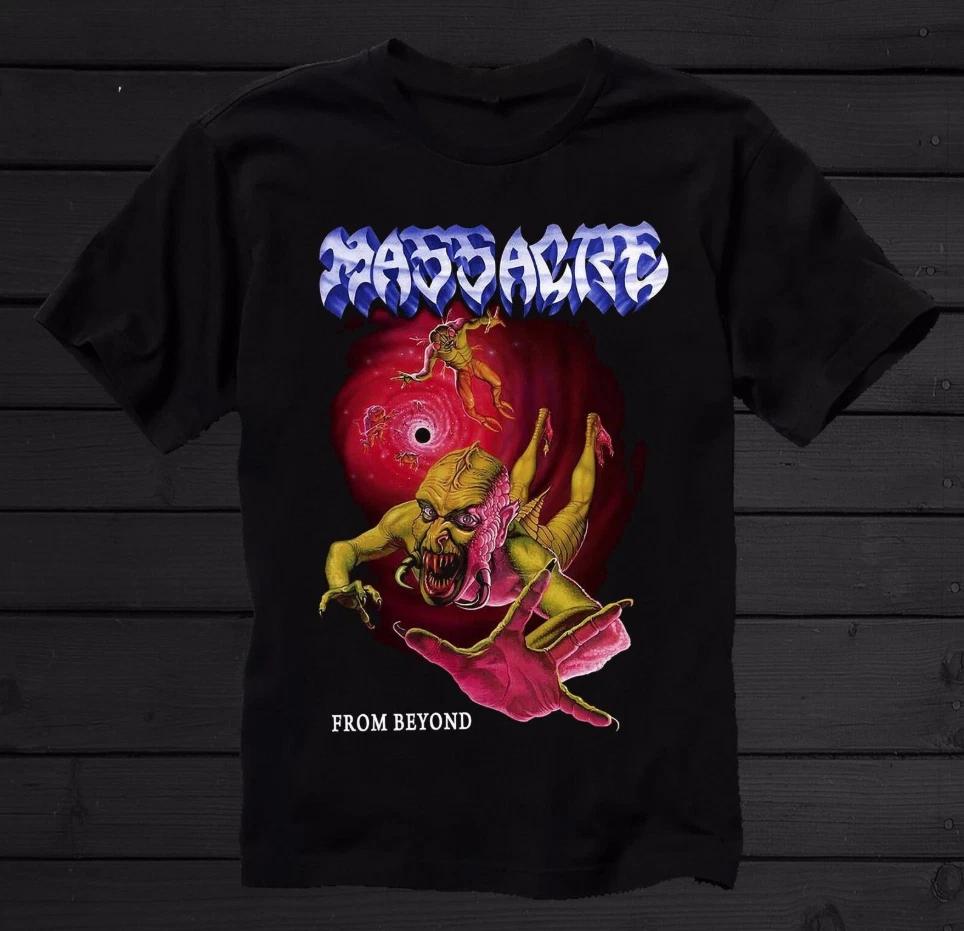 MASSACRE - From Beyond T-shirt Black Men S-2345XL S