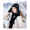 Warm Winter Hat Soft Long Knit Scarf Fashion Beanie Hat Scarf Gloves Set  for Women & Men