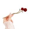 1Pc Red Series Retro Hairpin Gift Hair Accessory Exquisite Rose Flower Fashion Butterfly Tassel