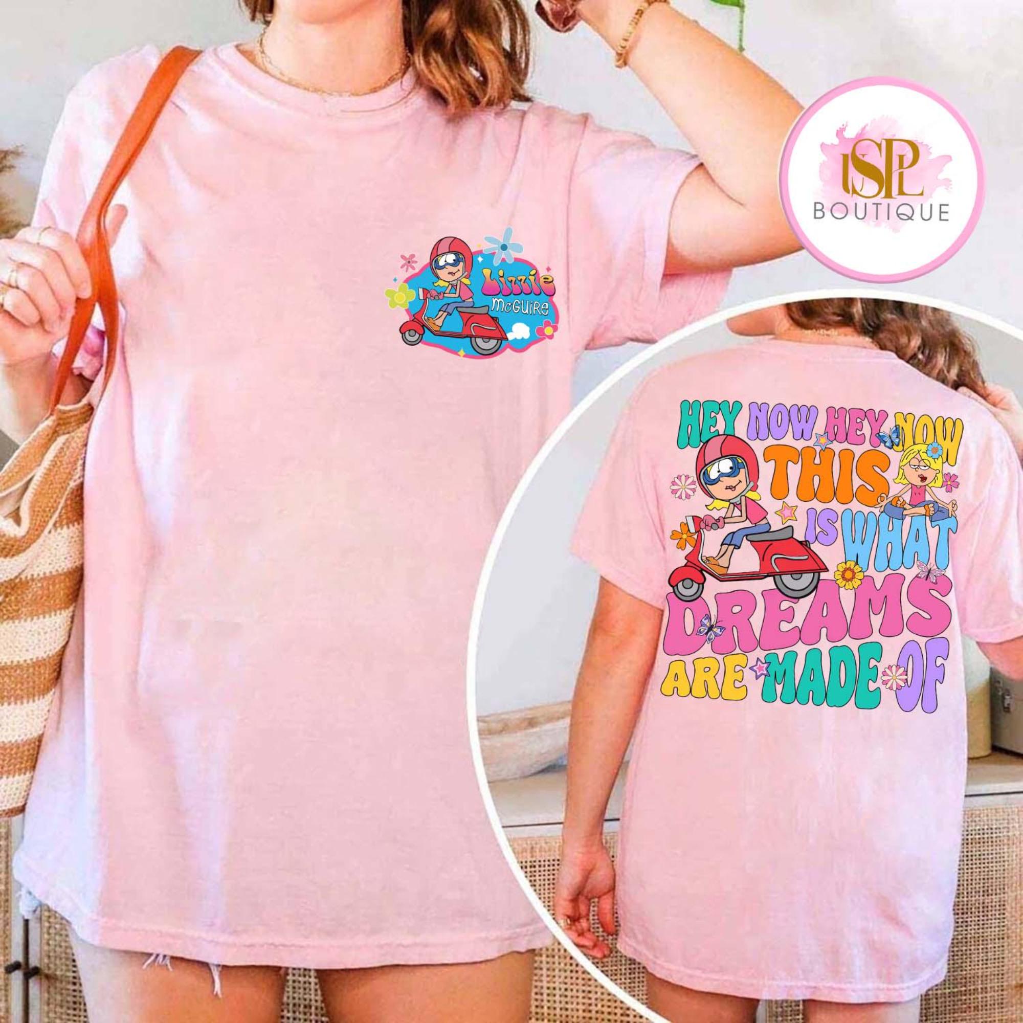Disney Channel Lizzie McGuire Shirt Disney Lizzie McGuire This Is What Dreams Are Made of Shirt Disneyland Trip Family  Shirt S